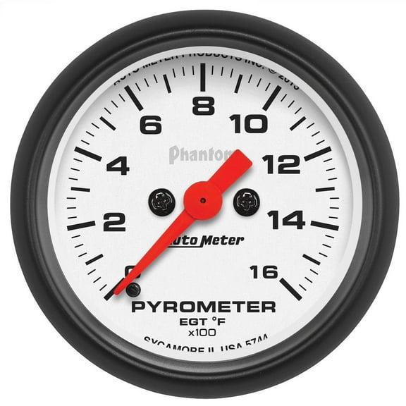 AutoMeter 5744 Phantom Electric Pyrometer Gauge Kit