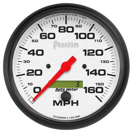 AUTO METER 5889 5IN SPEEDO, 160 MPH, IN- DASH, ELEC