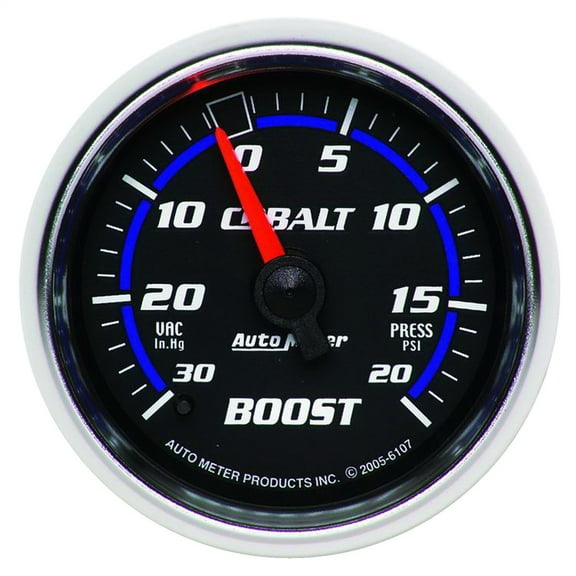 AutoMeter 6107 CobaltT Mechanical Boost/Vacuum Gauge