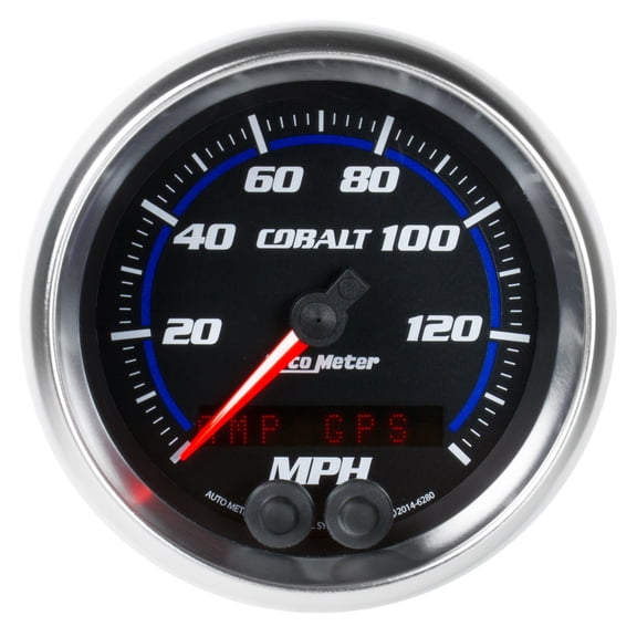AutoMeter 6280 Cobalt Speedometer 3-3/8" 140MPH GPS