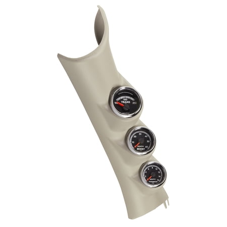 AUTO METER 7089 10-12 DODGE RAM TRIPLE PILLAR GAUGE KIT 4TH GEN MATCH