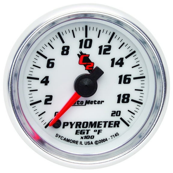AutoMeter 7145 C2 Electric Pyrometer Gauge Kit