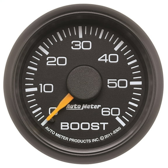 AutoMeter 8305 Chevy Factory Match Mechanical Boost Gauge Fits select: 2002-2007 CHEVROLET SILVERADO, 2005-2007 GMC SIERRA