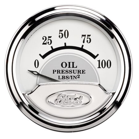 AutoMeter 880352 Ford Masterpiece Electric Oil Pressure Gauge