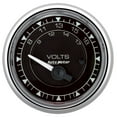 thumbnail image 1 of Autometer 2/16 Chrono Chrome Gauge Voltmeter 18-Volt, 1 of 3