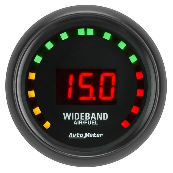 AutoMeter GAUGE, AIR/FUEL RATIO-WIDEBAND, STREET, 2 1/16", 10:1-17:1, DIGITAL, Z