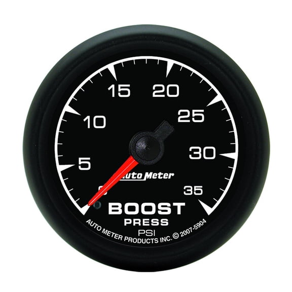 AutoMeter GAUGE, BOOST, 2 1/16", 35PSI, MECHANICAL, ES