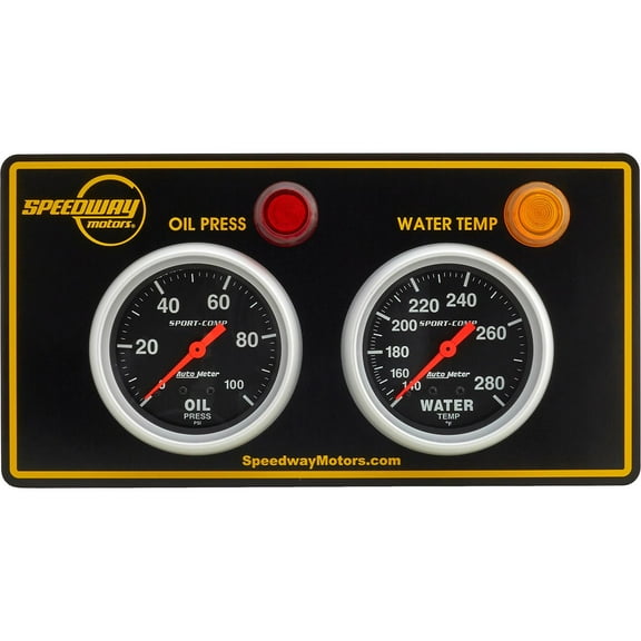 AutoMeter Sport Comp 2 gauge Panel