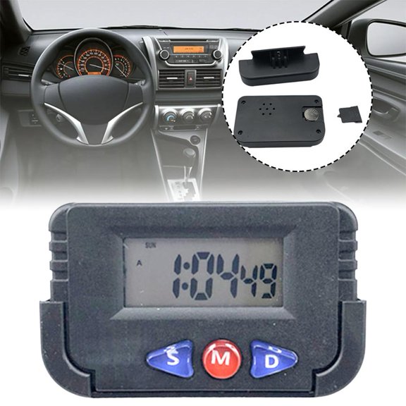 AutoNexis LED Display Electronic Car Clock 1 PC