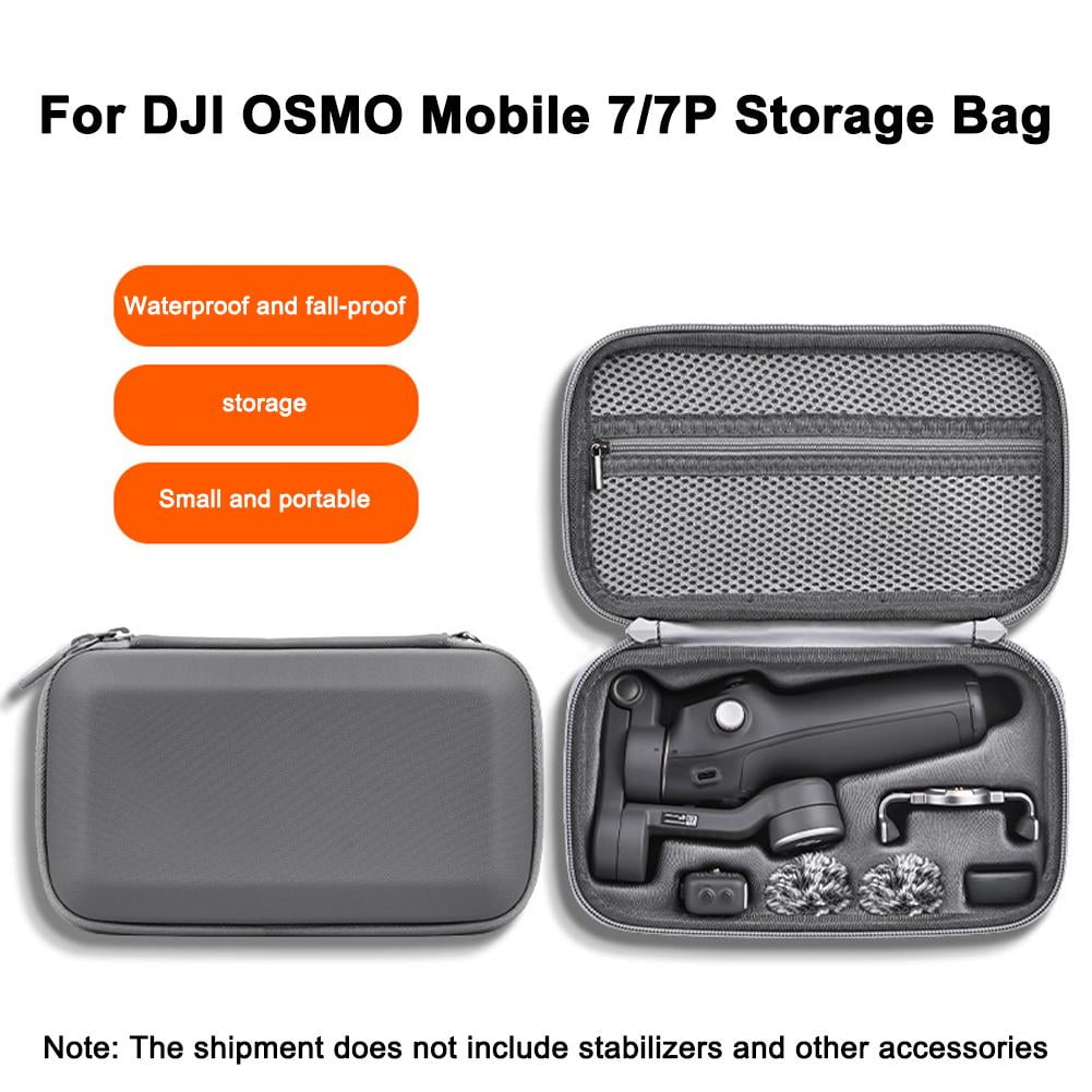 DJI Osmo Mobile 7/7P Carrying Case - PU Shoulder Bag With