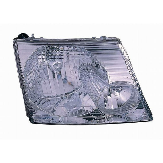 AutoPartsAlliance Passenger Side Headlamp assy composite for EXPLORER 2002 2003 2004 2005
