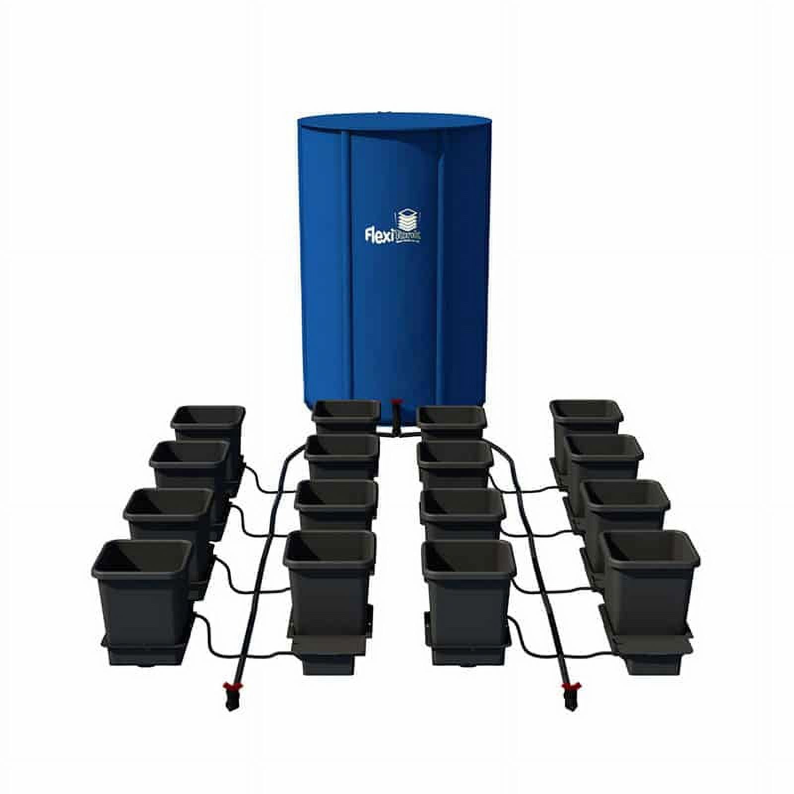 AutoPot 16 Pot System 60 Gal FlexiTank (3.9 gallon pots) - Walmart.com