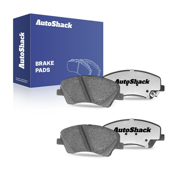 AutoShack Front Ceramic Brake Pad Set for Kia & Hyundai, Rio 2018-2023 Accent 2018-2022, FWD L4 1.6L