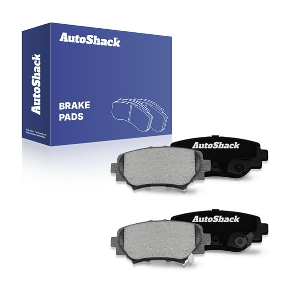 AutoShack Rear Ceramic Brake Pad Set for Mazda, 3 2014-2016 3 Sport 2014-2015, FWD L4 2.0L 2.5L