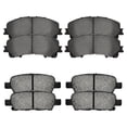 thumbnail image 2 of AutoShack 8pc Front & Rear Ceramic Brake Pad Set For 2011-2015 Kia Optima 2.0L FWD 2 of 14