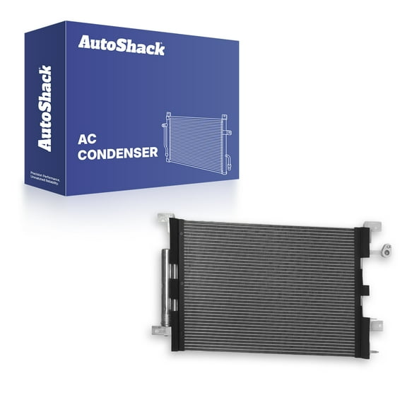 AutoShack Air Conditioning A/C Condenser for Ford, Mustang 2010-2014, RWD V6 3.7L 4.0L V8 4.6L 5.0L 5.4L 5.8L