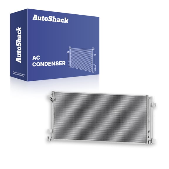 AutoShack Air Conditioning A/C Condenser for Honda, Civic 2016-2021, FWD L4 1.5L