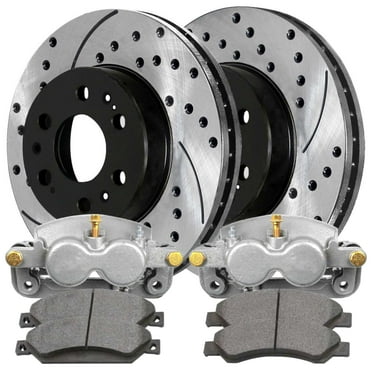 Chevrolet Silverado 1500 Brake Rotors Front Rear Brake Rotors Pair For Chevy Silverado 1500 Tahoe GMC Rotors And Brake Pads Frein Avant Et Arriere