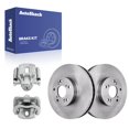 thumbnail image 1 of AutoShack Front Vented Brake Rotors + Calipers 4-PC Brake Kit Replacement for 2006-2009 Honda Accord 2009-2014 Acura TSX 11.81" (300 mm), 1 of 5