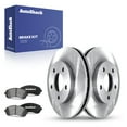 thumbnail image 1 of AutoShack 10.83" (275 mm) Front Vented Brake Rotors + Ceramic Brake Pads | Replacement for 2002-2007 Buick Rendezvous 2001-2005 Pontiac Aztek | 6-PC Brake Kit, 1 of 5