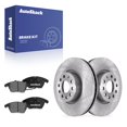 thumbnail image 1 of AutoShack Front Vented Brake Rotors + Premium Ceramic Pads 6-PC Brake Kit Replacement for 2015-2018 Volkswagen Jetta 2005-2010 Volkswagen Jetta 2006-2013 Audi A3 2008-2010 Audi TT 12.28" (312 mm), 1 of 5