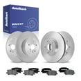 thumbnail image 1 of AutoShack Front Vented & Rear Solid Brake Rotors + Ceramic Pads 12-PC Brake Kit Replacement for 2004-2007 Toyota Highlander, 1 of 5