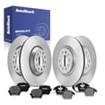 thumbnail image 1 of AutoShack Front & Rear Brake Rotors & Ceramic Pads for Volkswagen, CC 2017 Passat CC 2009-2010, AWD FWD L4 2.0L V6 3.6L, 1 of 4