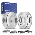thumbnail image 1 of AutoShack Front Vented & Rear Vented Brake Rotors + Ceramic Pads 12-PC Brake Kit Replacement for 2009 Chevrolet Express 3500 2009 GMC Savana 3500, 1 of 5