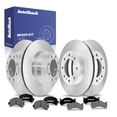 thumbnail image 1 of AutoShack Front & Rear Brake Rotors & Premium Pads for GMC & Chevrolet, Savana 3500 2017 Express 4500 2016, 4 X 2 RWD L4 2.8L V8 4.8L 6.0L 6.6L, 1 of 5
