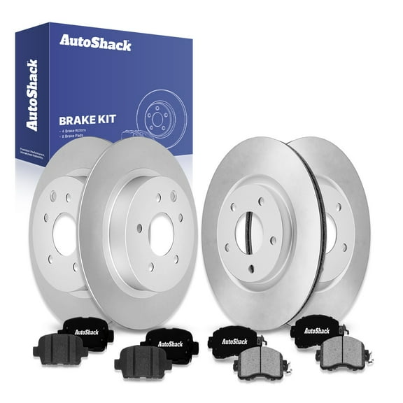 AutoShack Front & Rear Brake Rotors & Ceramic Pads for Nissan, Altima 2013-2023, AWD FWD L4 2.0L 2.5L V6 3.5L
