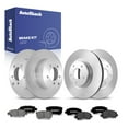 thumbnail image 1 of AutoShack Front & Rear Brake Rotors & Premium Pads for Jeep, Dodge & Chrysler, Patriot 2007-2017 Compass 2007-2016 Avenger 2008-2014 200 2011-2014, FWD AWD 4WD L4 2.0L 2.4L V6 2.7L 3.5L 3.6L, 1 of 4