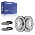 thumbnail image 1 of AutoShack Rear Vented Brake Rotors + Ceramic Pads 6-PC Brake Kit Replacement for 2005-2011 Cadillac STS 2003-2007 Cadillac CTS 11.73" (298 mm), 1 of 5