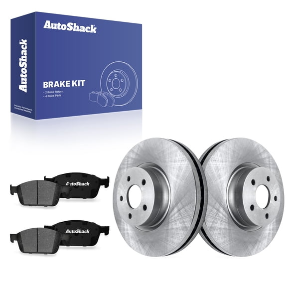 AutoShack Front Brake Rotors & Premium Pads for Ford, Escape 2013-2017 Transit Connect 2014-2018, AWD FWD L4 1.6L 2.0L 2.5L - 12.6" (320 mm), 5-Lug