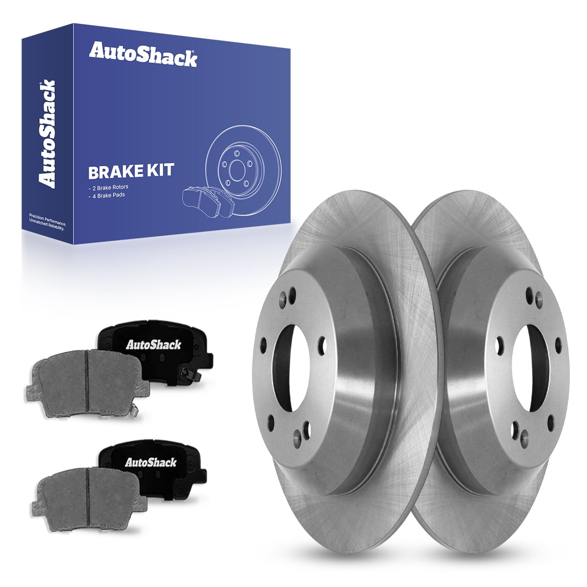 R1 Concepts Kit De Rotor De Freno Trasero | Rotores De