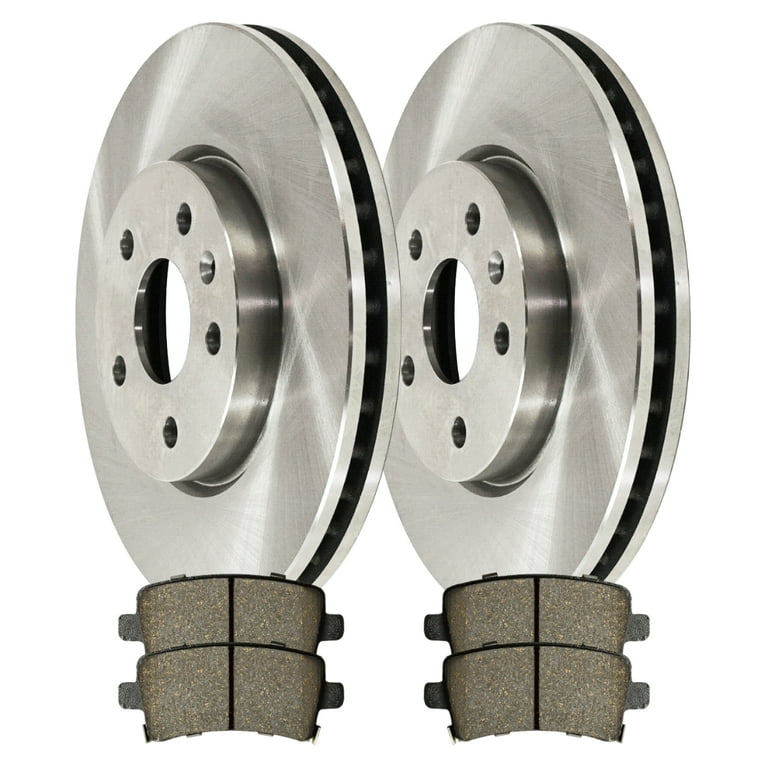 Rear Drilled Disc Rotors Ceramic Brake Pads Kit For 2016 - 2022 Chevrolet Malibu - Foto 3