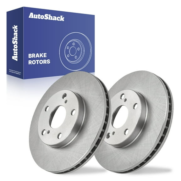 AutoShack Front Vented Brake Rotors 2-PC Set Replacement for 1992-2006 Toyota Camry 1992-2001 Lexus ES300 1995-2004 Toyota Avalon 10.83" (275 mm)