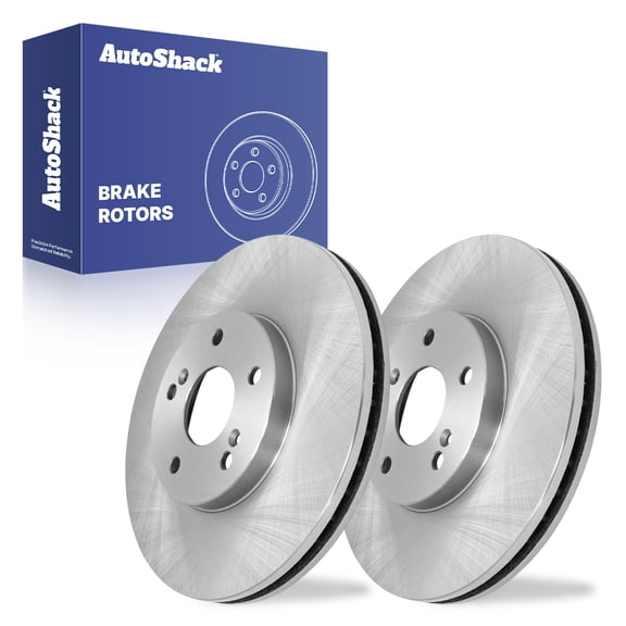 AutoShack Front Brake Rotors for Honda & Acura, Accord 2003-2012 Pilot 2003-2008 TL 1999-2008 Odyssey 1999-2004 MDX 2001-2006 TSX 2004-2008, AWD FWD L4 2.4L V6 3.0L 3.2L 3.5L - 11.81" (300 mm), 5-Lug