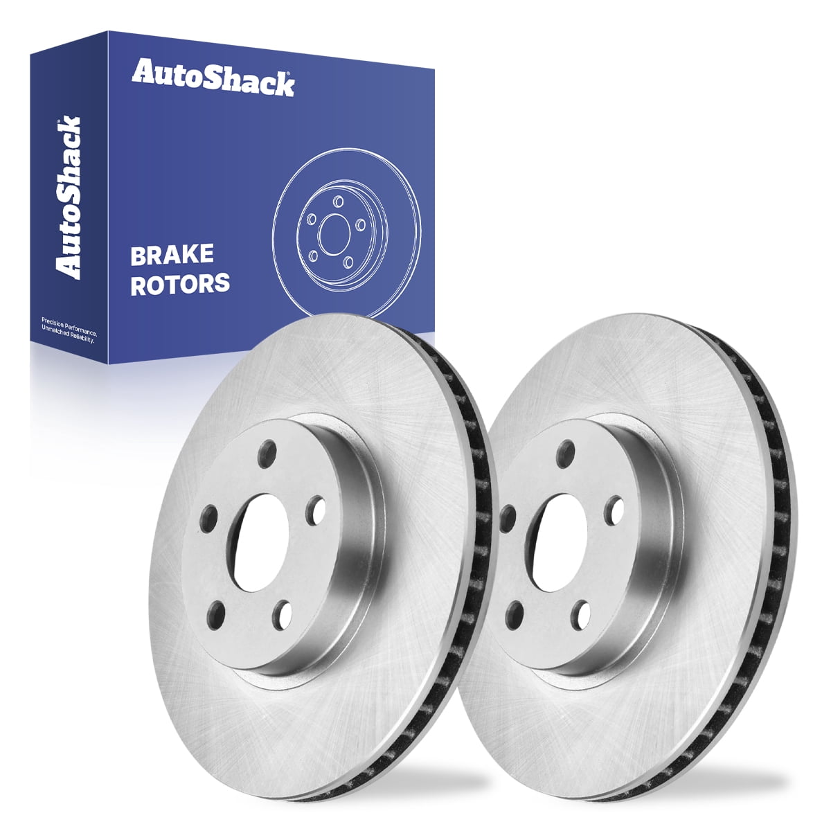 AutoShack Front Brake Rotors for Toyota & Scion, Corolla 2003-2008 Matrix 2003-2008 tC 2005-2010 Celica 2000-2005, FWD AWD L4 1.8L 2.4L - 10.82" (274.9 mm), 5-Lug