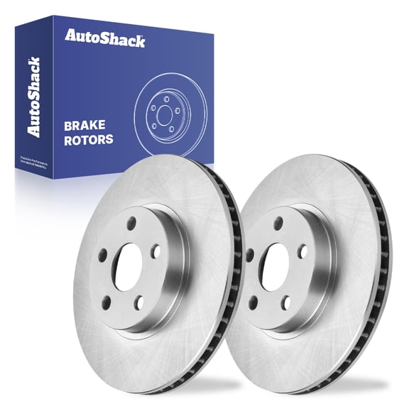 AutoShack Front Brake Rotors for Toyota & Scion, Corolla 2003-2008 Matrix 2003-2008 tC 2005-2010 Celica 2000-2005, FWD AWD L4 1.8L 2.4L - 10.82" (274.9 mm), 5-Lug