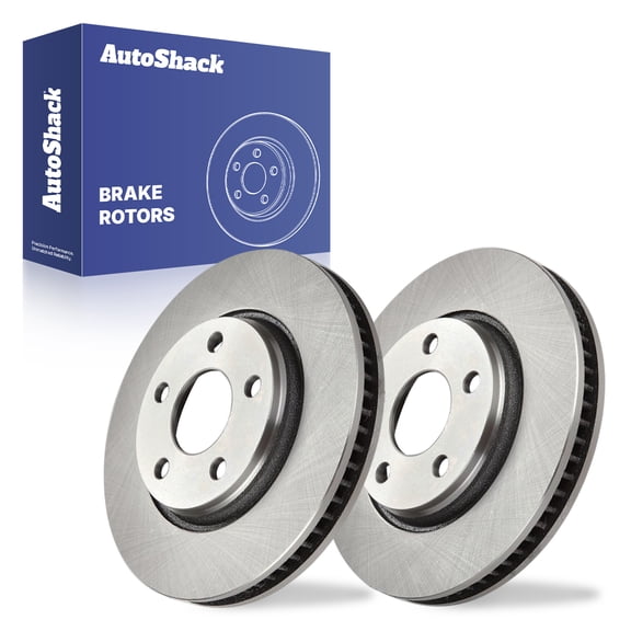 AutoShack Front Brake Rotors for Buick, Pontiac & Chevrolet, LaCrosse 2005-2009 Grand Prix 2004-2008 Uplander 2005 Montana 2005 Allure 2005-2009, FWD AWD V6 3.5L 3.6L 3.8L - 11.69" (297 mm), 5-Lug