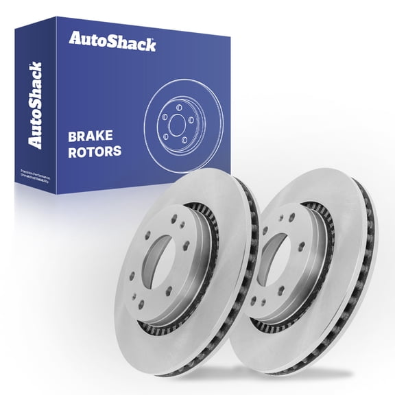 AutoShack Front Brake Rotors for Chevrolet, GMC, Buick & Isuzu, Trailblazer 2006-2009 Envoy 2006-2009 Rainier 2006-2007 Ascender 2006-2008, AWD RWD 4WD L6 4.2L V8 5.3L - 11.88" (301.8 mm), 6-Lug