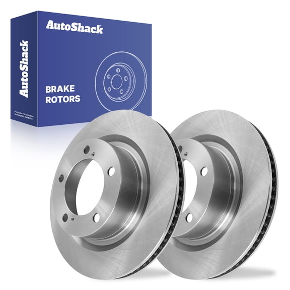 AutoShack 13.9" (353 mm) Front Vented Brake Rotors | Replacement for 2007-2021 Toyota Tundra 2008-2022 Toyota Sequoia 2016-2021 Lexus LX570 | 2-PC Set