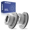 thumbnail image 1 of AutoShack Rear Vented Brake Rotors 2-PC Set Replacement for 2011-2015 Chevrolet Silverado 3500 HD 2011-2015 GMC Sierra 3500 HD 13.97" (354.9 mm), 1 of 5