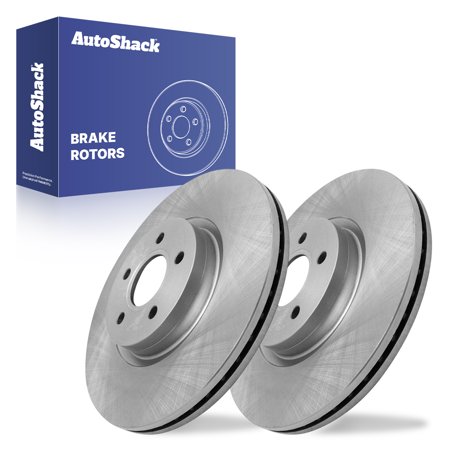 AutoShack Front Brake Rotors for Ford & Volvo, Escape 2013-2019 C-Max 2013-2017 S40 2004-2011 C70 2006-2013 V50 2005-2011, FWD AWD L4 1.5L 1.6L 2.0L 2.5L L5 2.4L 2.5L - 11.81" (300 mm), 5-Lug