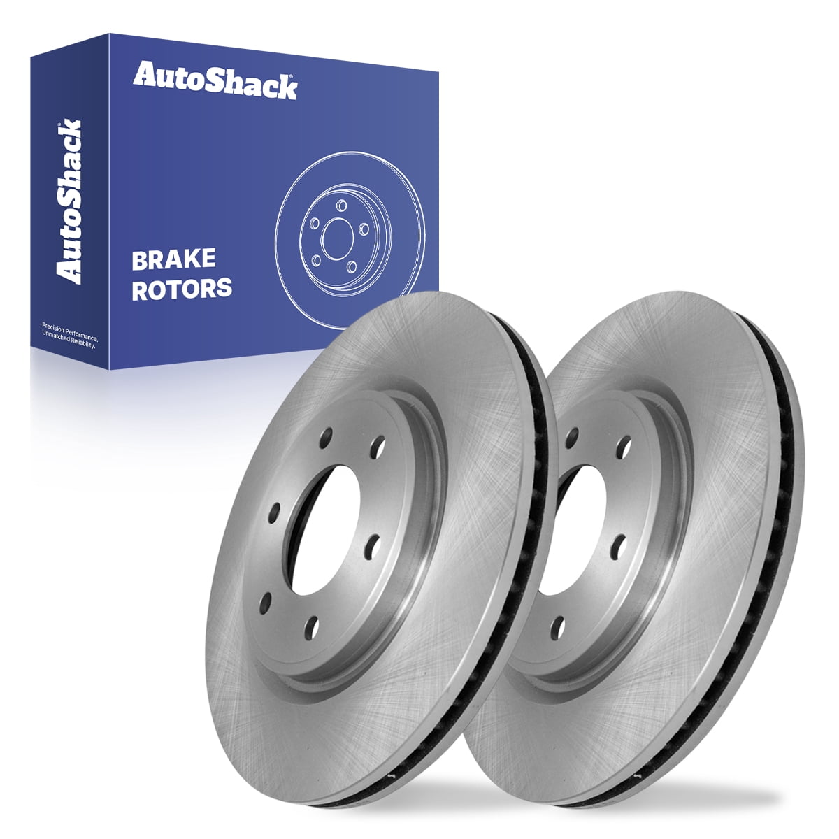 AutoShack Front Brake Rotors for Nissan & INFINITI, TITAN 2007-2015, 2017-2024 Armada 2007-2015, 2017-2024 QX80 2014-2024 QX56 2007-2013, 4WD RWD AWD V8 5.6L - 13.77" (349.7 mm), 6-Lug