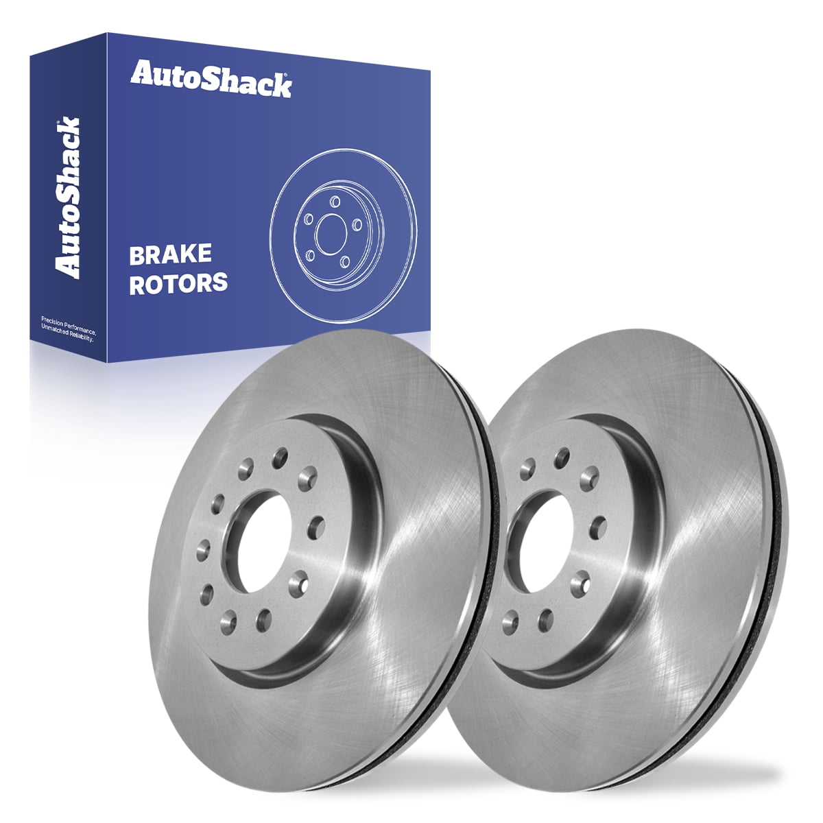 AutoShack Front Brake Rotors for Chevrolet, GMC & Buick, Equinox 2018-2021 Terrain 2018-2021, 2025 Envision 2016-2018, AWD FWD 4WD L4 1.5L 1.6L 2.0L 2.5L - 12.64" (321 mm), 5-Lug