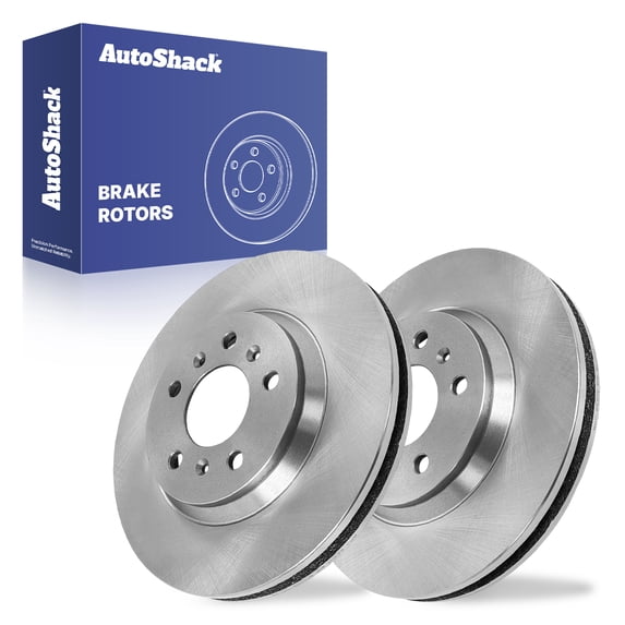 AutoShack Front Brake Rotors for Chevrolet & Buick, Impala 2006-2013 Lucerne 2006-2011 Impala Limited 2014-2016 Monte Carlo 2006-2007, FWD V6 3.5L 3.6L 3.8L 3.9L V8 5.3L - 11.93" (303.1 mm), 5-Lug