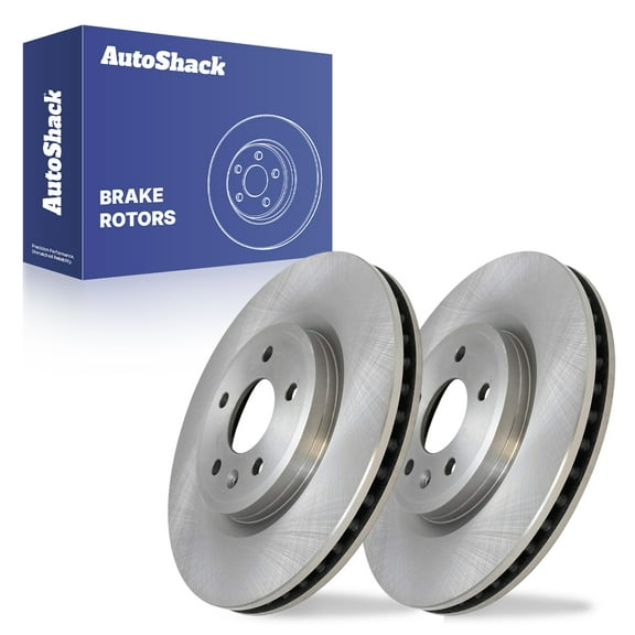 AutoShack Front Brake Rotors for Ford & Lincoln, Explorer 2013-2019 Taurus 2013-2019 MKS 2013-2016 Police Responder Hybrid 2019-2020, AWD FWD L4 2.0L 2.3L V6 3.5L 3.7L - 13.86" (352 mm), 5-Lug
