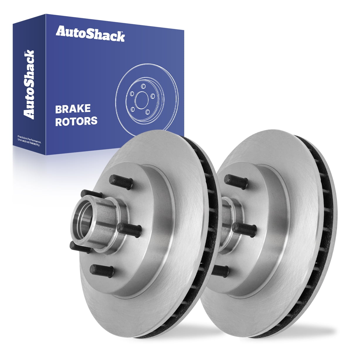 AutoShack Front Brake Rotors for Chevrolet & GMC, C1500 1995-1999 Tahoe 1996-1999 C1500 1995-1999 Yukon 1992-1999, RWD V6 4.3L V8 5.0L 5.7L 6.5L - 11.61" (295 mm), 5-Lug