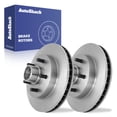thumbnail image 1 of AutoShack Front Brake Rotors for Chevrolet & GMC, C1500 1995-1999 Tahoe 1996-1999 C1500 1995-1999 Yukon 1992-1999, RWD V6 4.3L V8 5.0L 5.7L 6.5L - 11.61" (295 mm), 5-Lug, 1 of 5